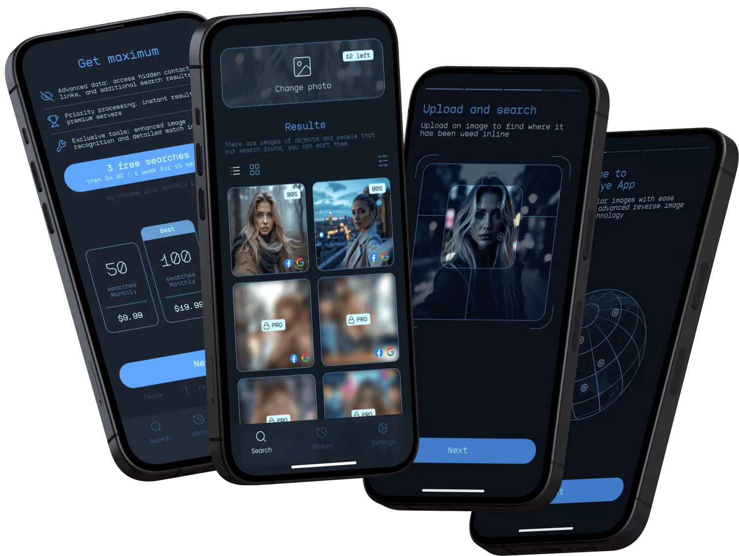 Face App reverse image search app cover