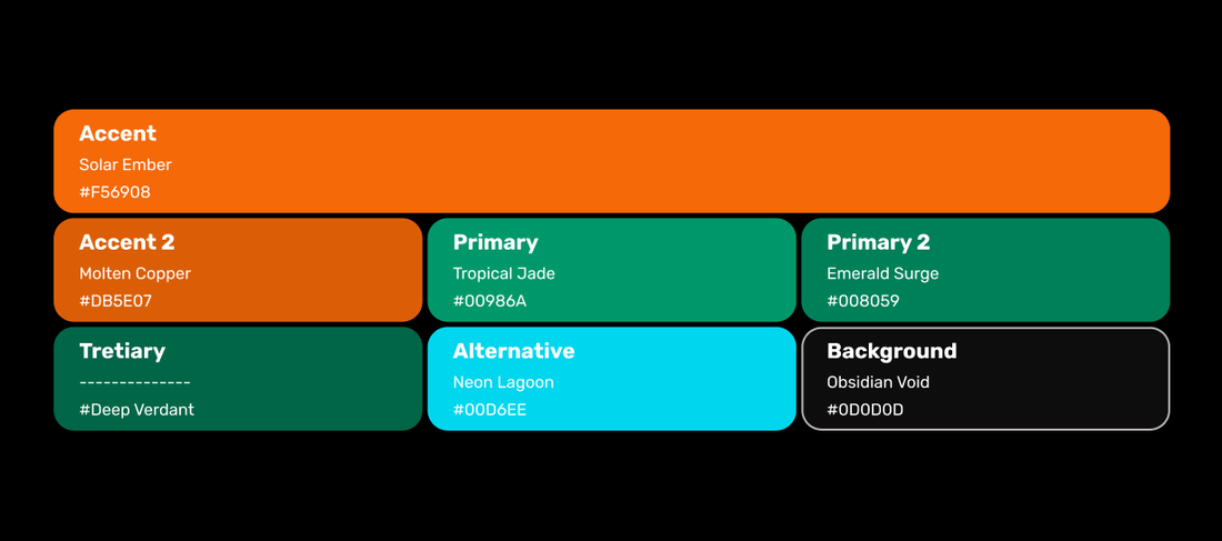 Brand colour palette