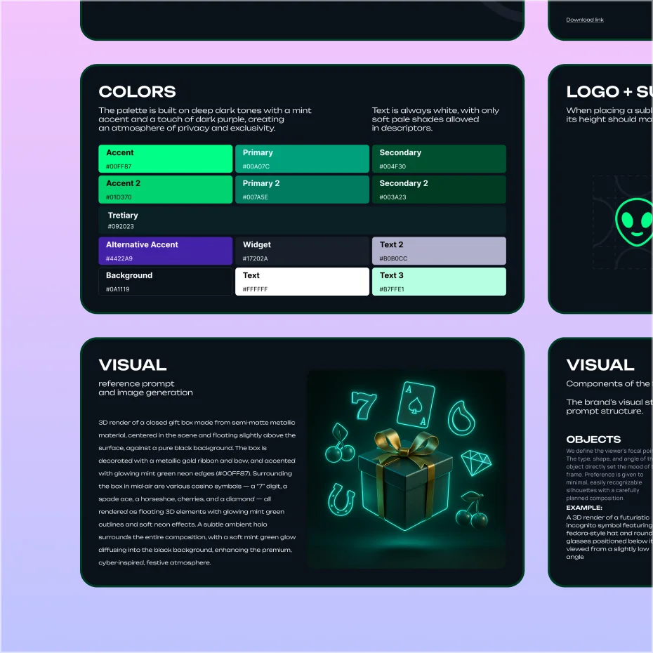 Brand identity preview