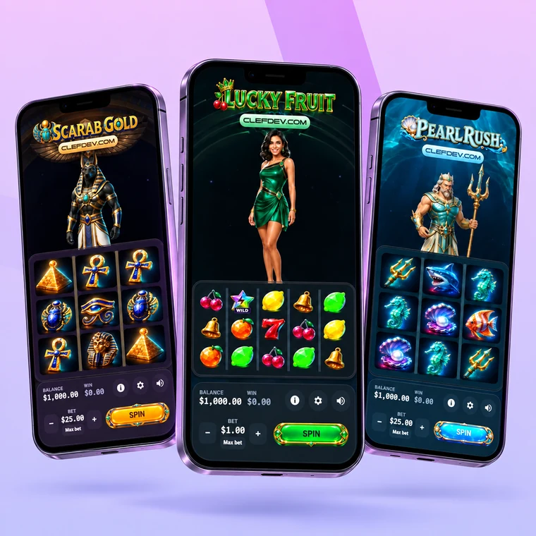Slot game design preview